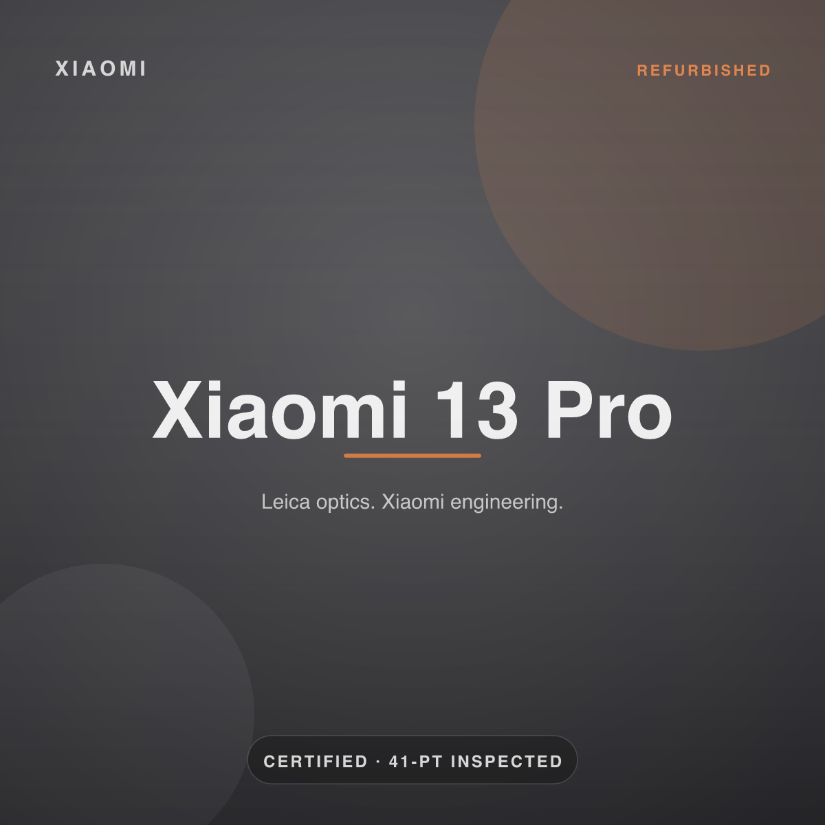 Xiaomi 13 Pro — refurbished by Gadget Rebirth